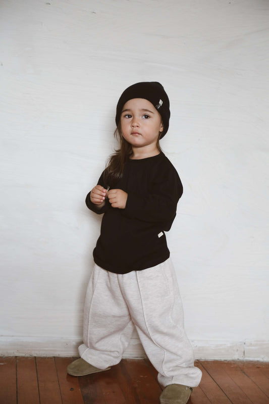 Long Sleeve Black T-Shirt