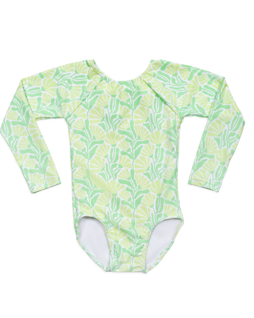 Bloomin' Petals Girls Long Sleeve with Keyhole