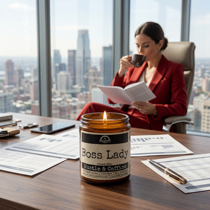 Boss Lady | 9oz Funny Gift Candle | Malicious Women Co.