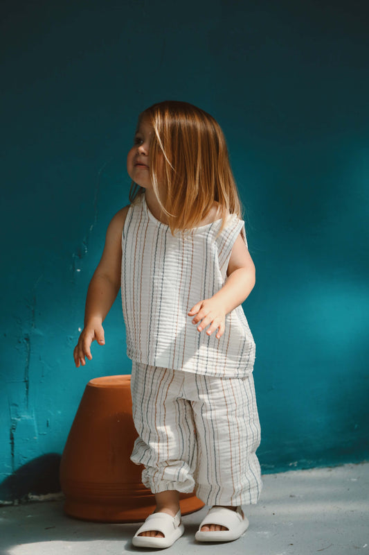 Seaside Stripe 2 Piece Set