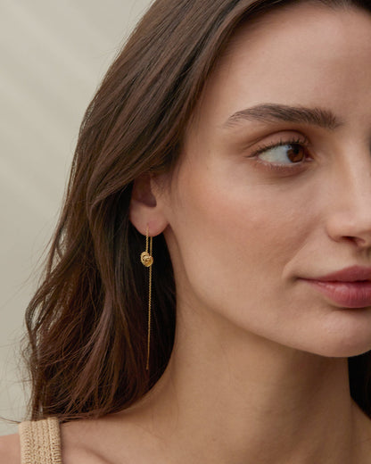 All In Threader Earrings