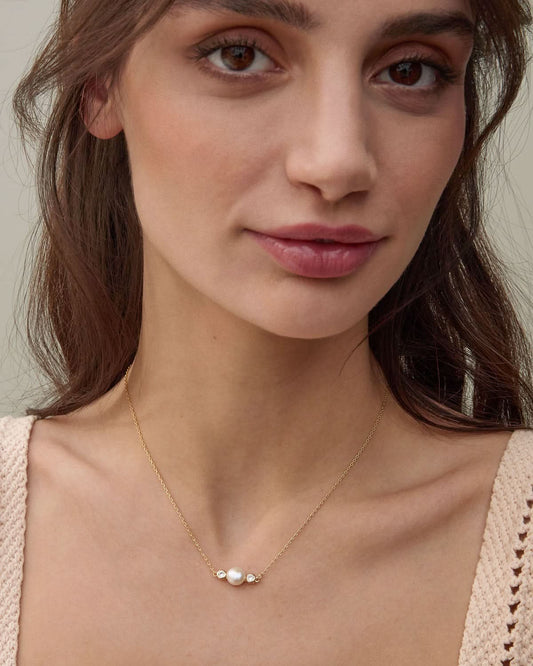 By My Side Pearl Necklace