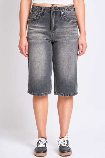 Women's Relaxed Fit Wide Leg Jorts