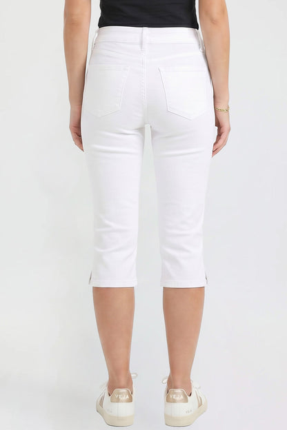 Women's Luxe High Rise Capri with Side Slit