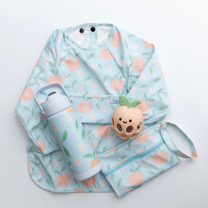 The Grayson Long Sleeve Bib - Peach Blossom