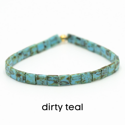 COLOR BLAST - Tila Bead Bracelets