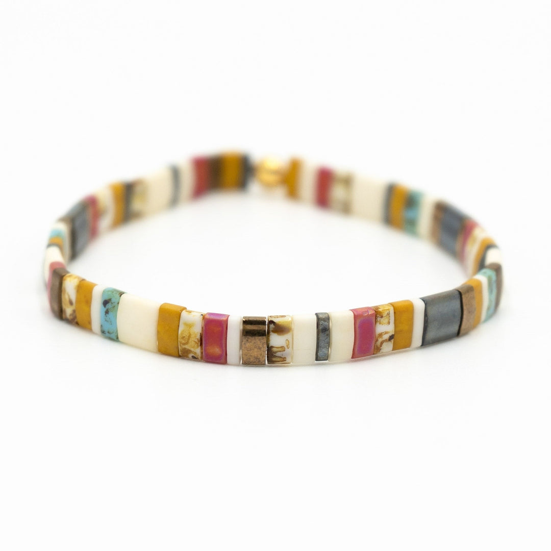 CAROLINA BEACHES - Tila Bead Bracelet | Single