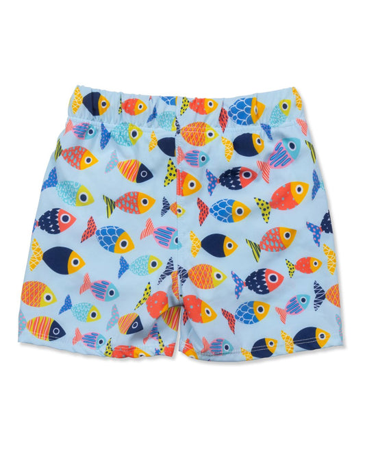 Colorful Fish Swim Trunks