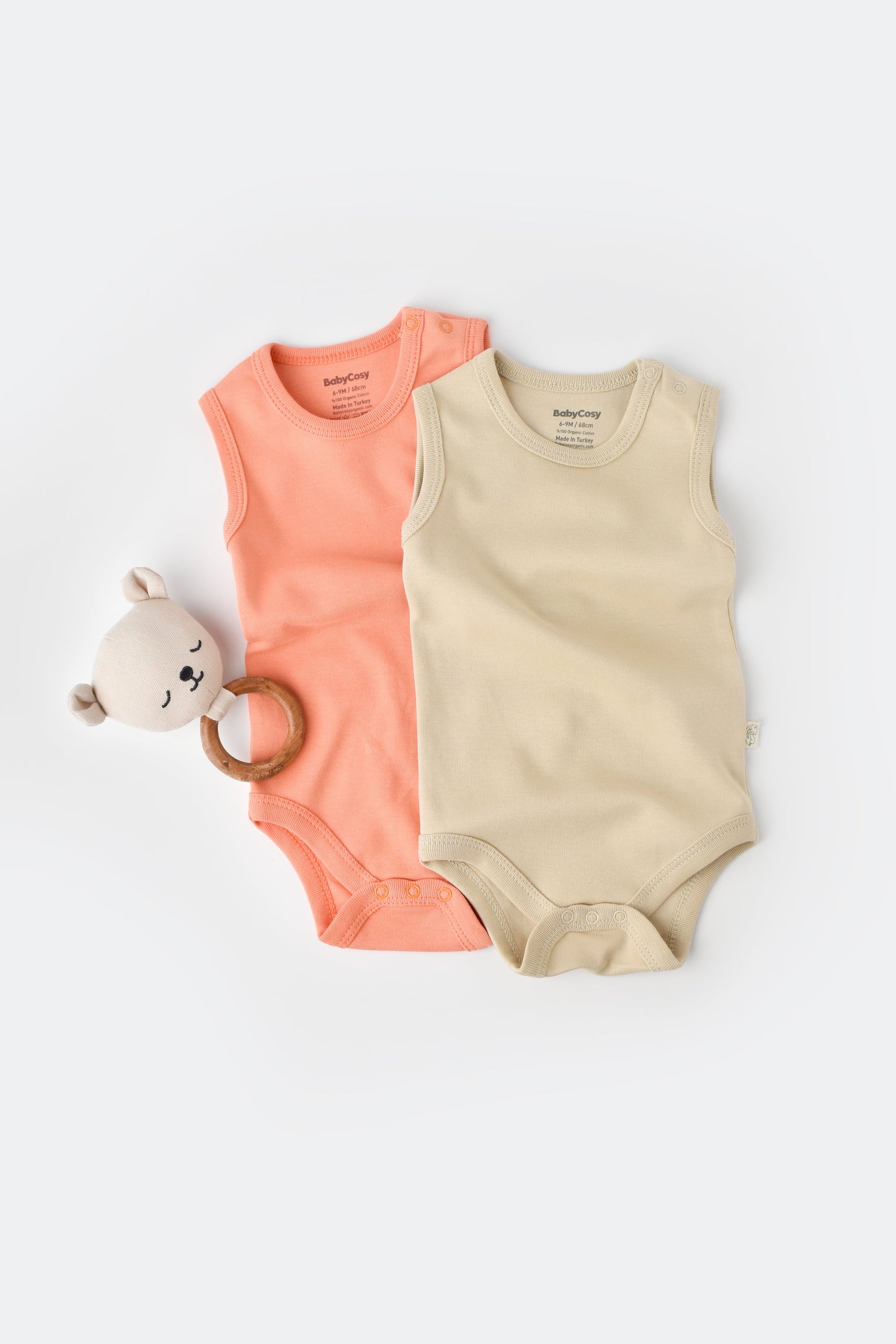 Organic Sleeveless Bodysuit