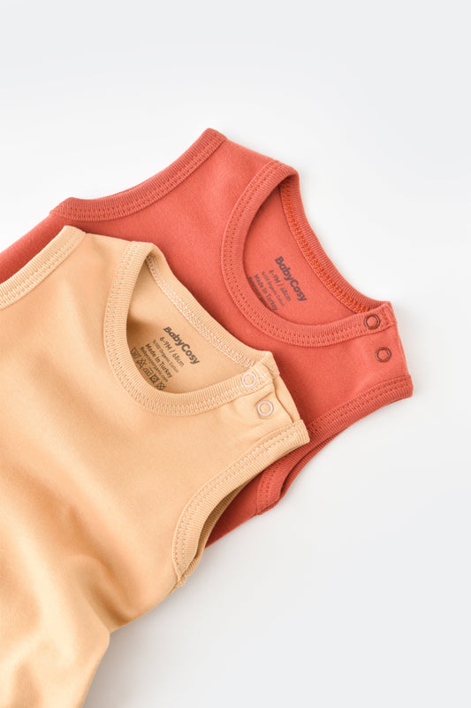 Organic Sleeveless Bodysuit