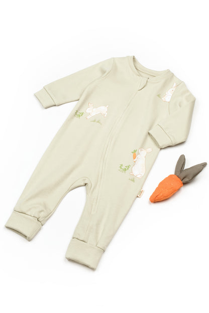 Bunny Onesie 100% Organic Cotton