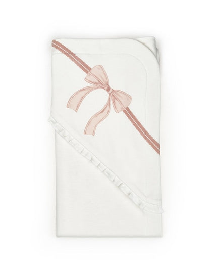 Blush Ribbon Organic Blanket