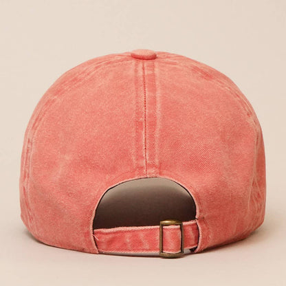 Cactus Embroidered Cotton Baseball Cap