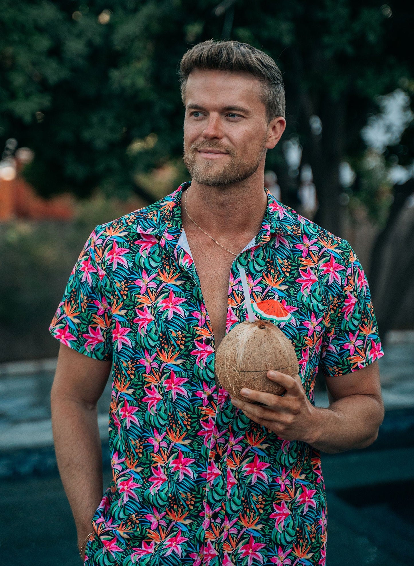 Men's Button-Down Shirt | Island Bloom