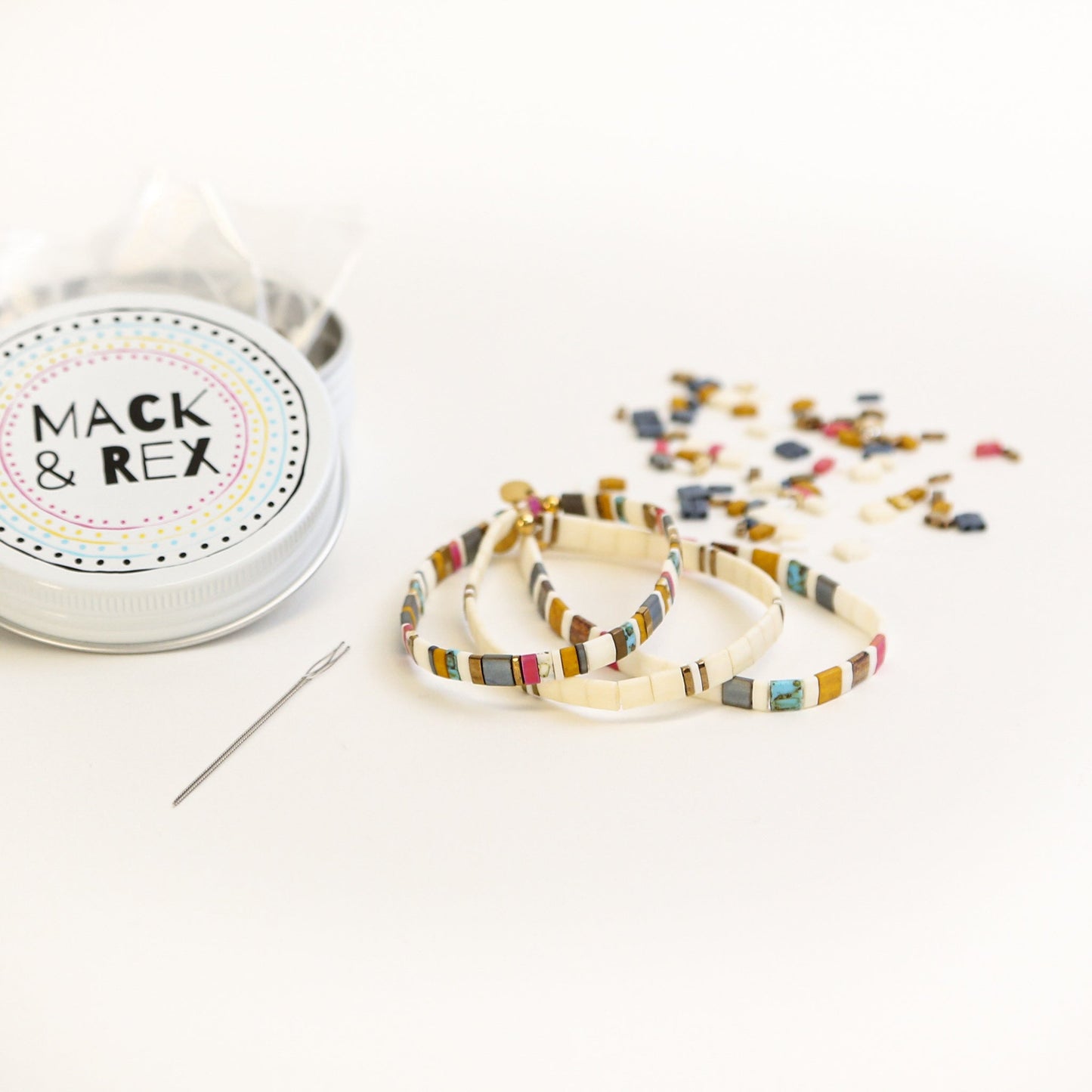 CAROLINA BEACHES - Tila Bracelet Making Kit - 3 Bracelets