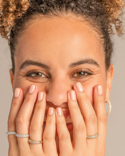 Unstoppable Pave Ring