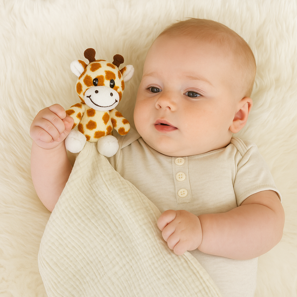 Me Lovey™ - Giraffe Lovey Security Blanket