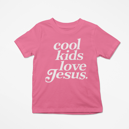 Cool Kids Love Jesus Youth & Toddler Grpahic Tee