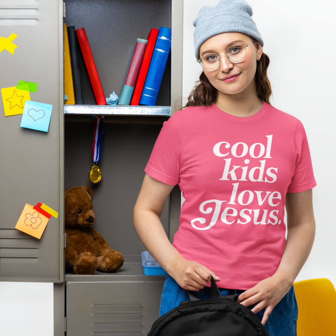 Cool Kids Love Jesus Youth & Toddler Grpahic Tee