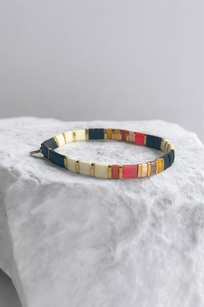 CITY SUNSET - Tila Bead Bracelet | Single