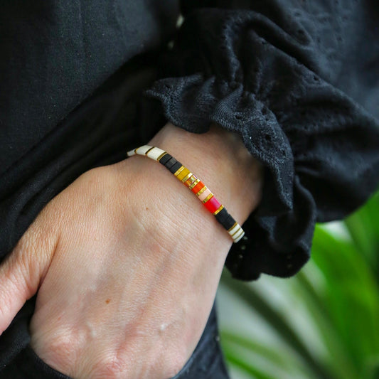 CITY SUNSET - Tila Bead Bracelet | Single