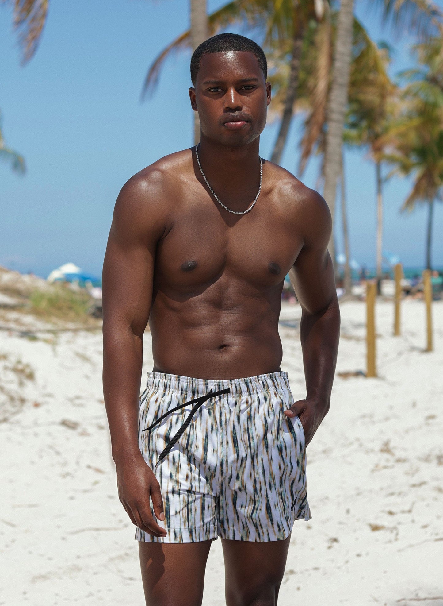 Men’s 5” Inseam Swim Trunks | Coastal Mirage