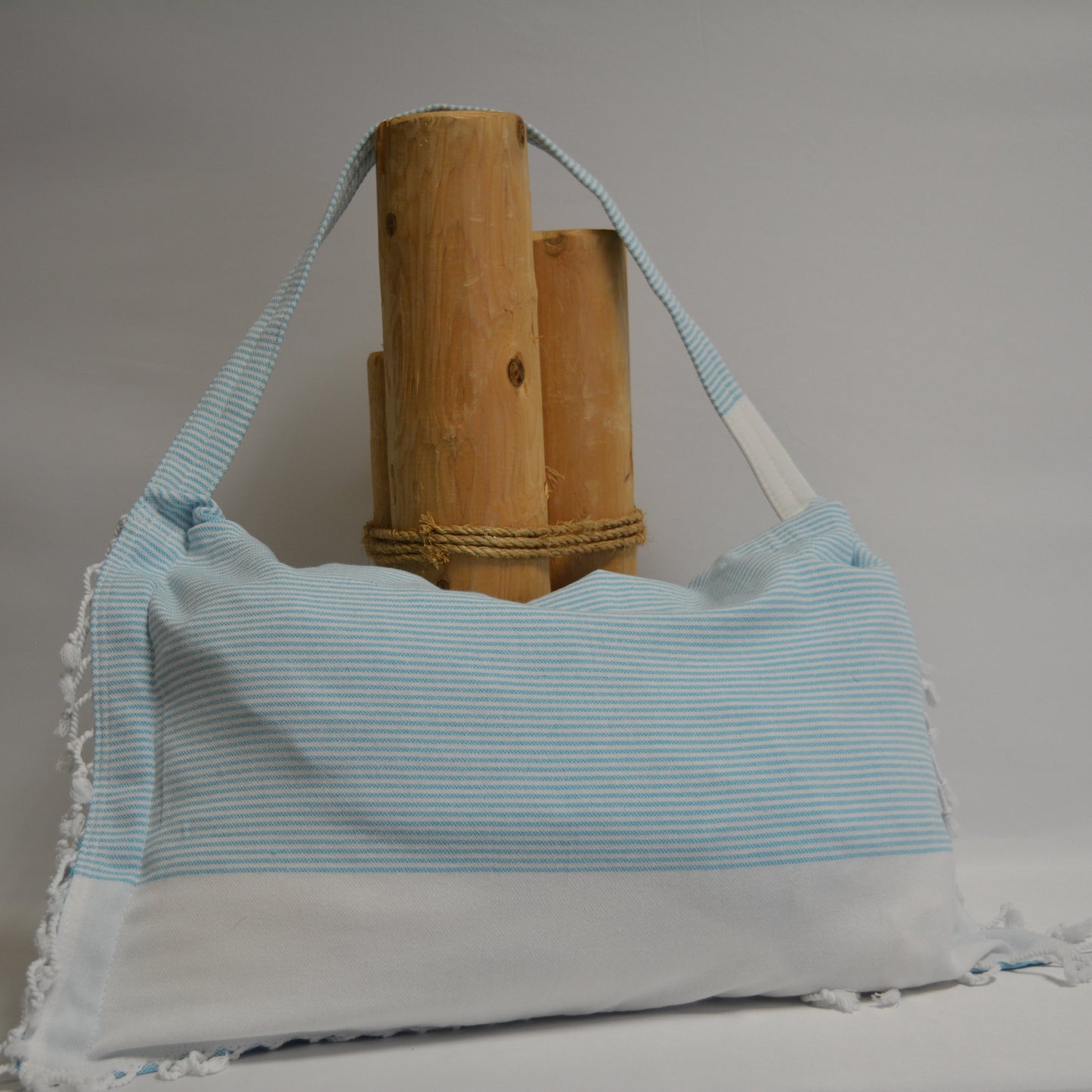 3 in 1 Turkish Cotton Beach Bag, Towel and Chair Cover