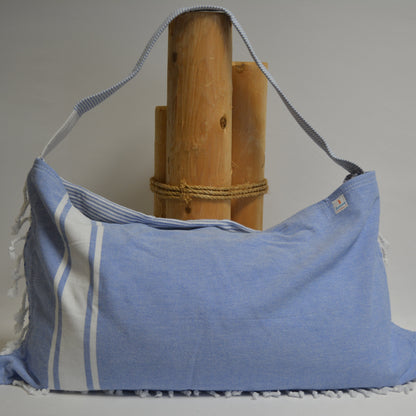 3 in 1 Turkish Cotton Beach Bag, Towel and Chair Cover