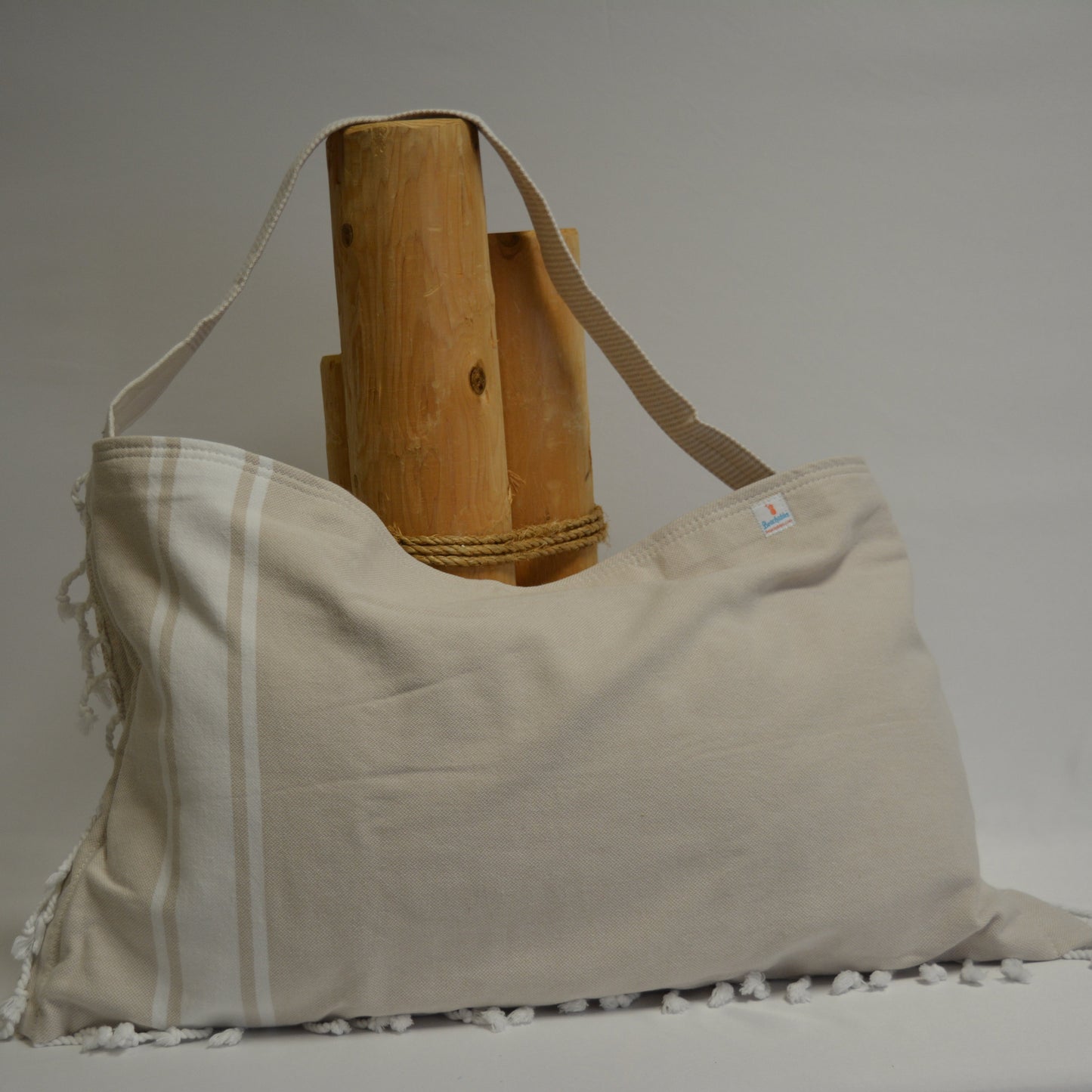 3 in 1 Turkish Cotton Beach Bag, Towel and Chair Cover