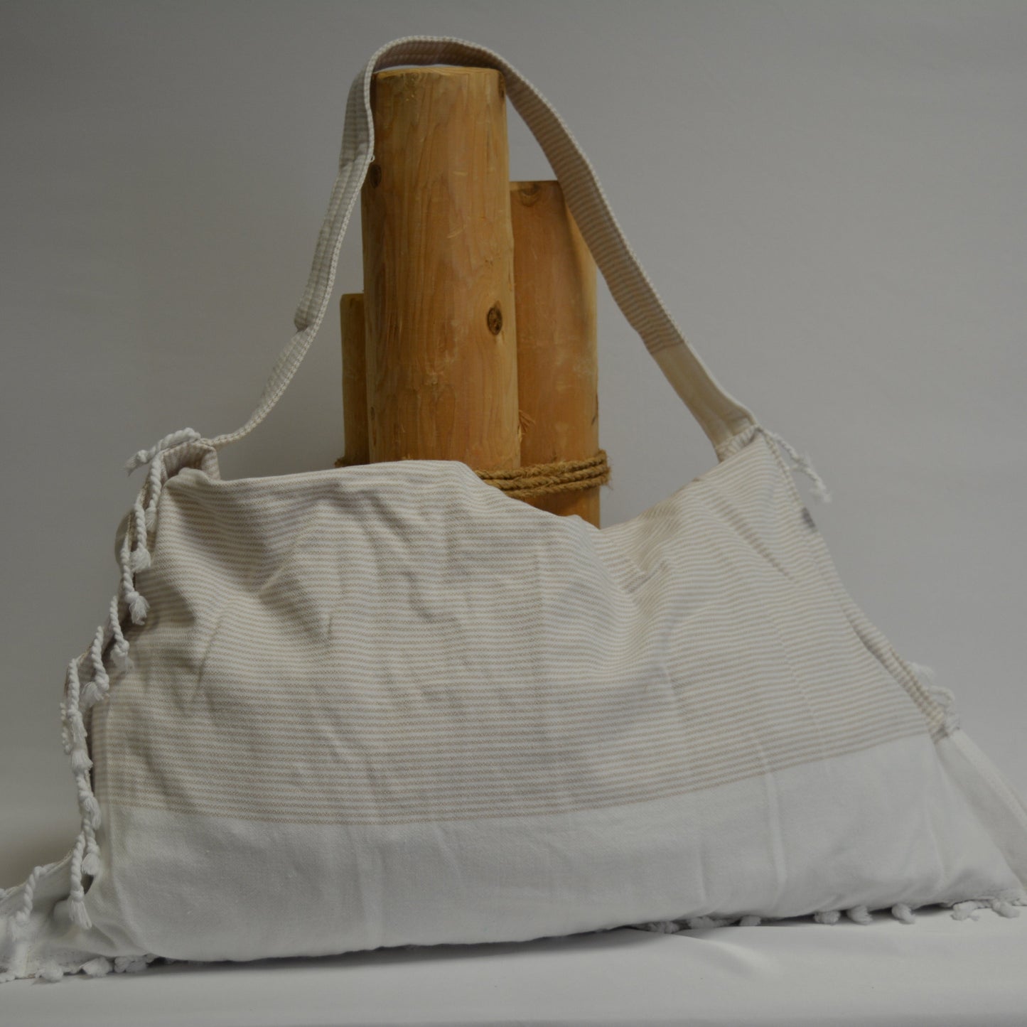 3 in 1 Turkish Cotton Beach Bag, Towel and Chair Cover