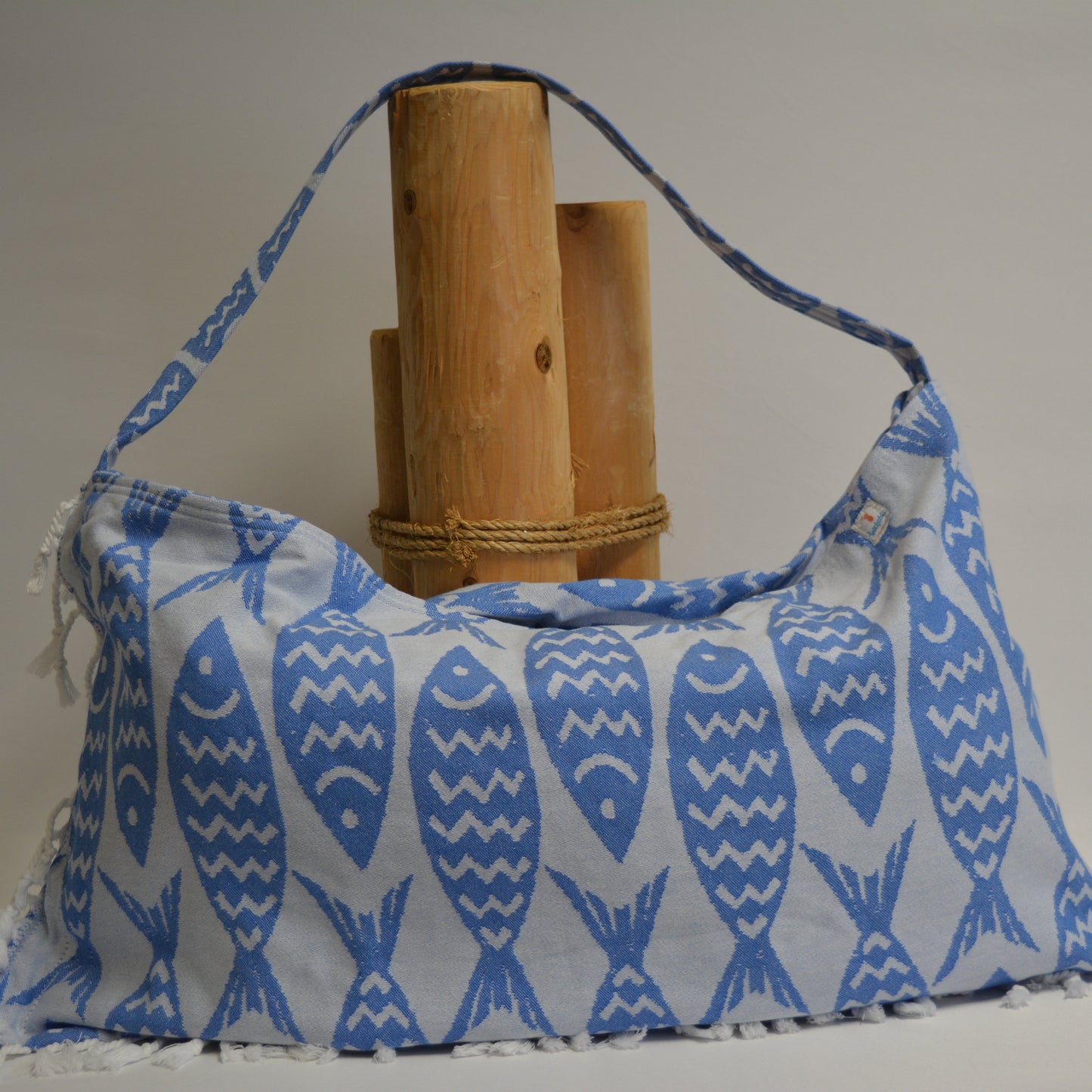 3 in 1 Turkish Cotton Beach Bag, Towel and Chair Cover