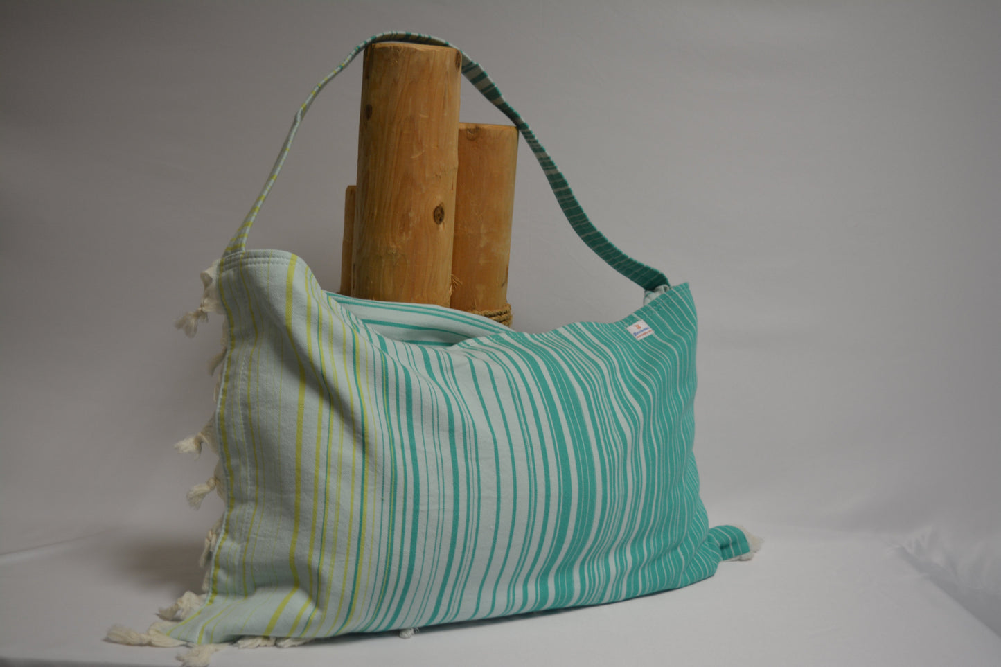 3 in 1 Turkish Cotton Beach Bag, Towel and Chair Cover