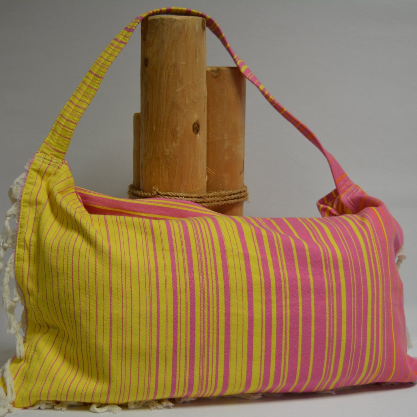 3 in 1 Turkish Cotton Beach Bag, Towel and Chair Cover