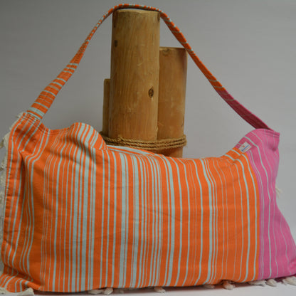 3 in 1 Turkish Cotton Beach Bag, Towel and Chair Cover