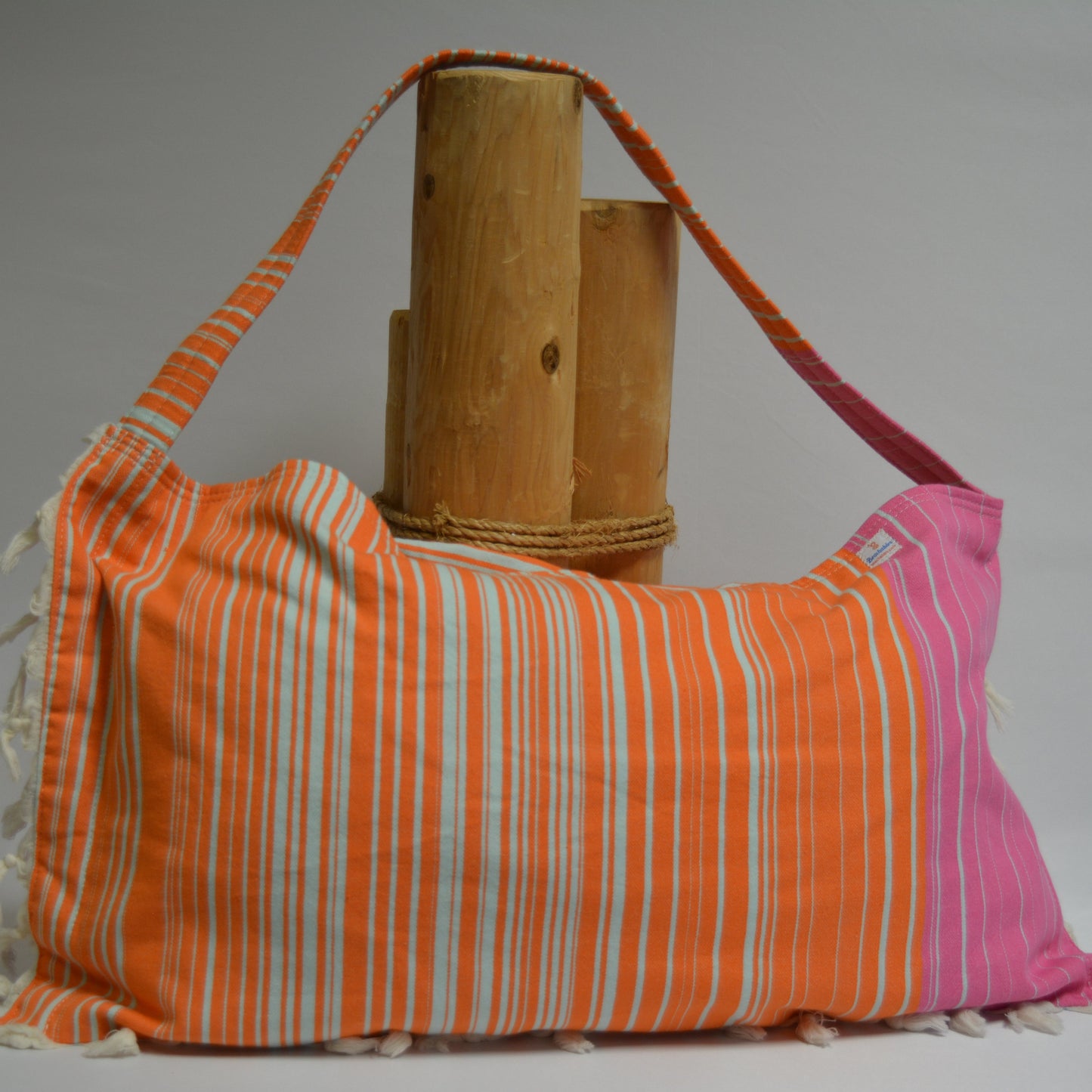 3 in 1 Turkish Cotton Beach Bag, Towel and Chair Cover