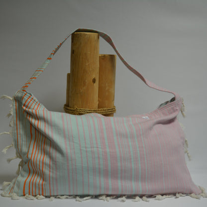 3 in 1 Turkish Cotton Beach Bag, Towel and Chair Cover