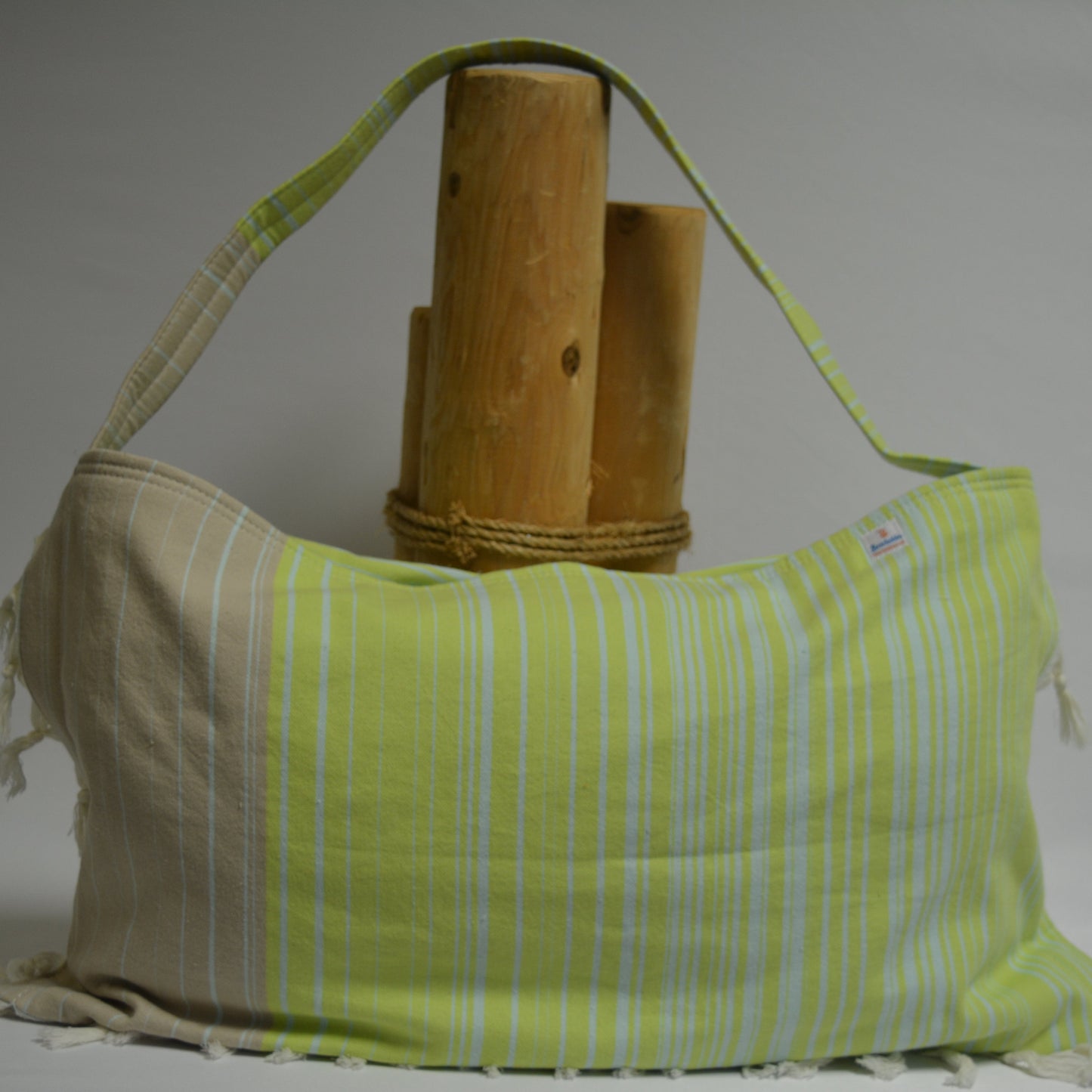 3 in 1 Turkish Cotton Beach Bag, Towel and Chair Cover