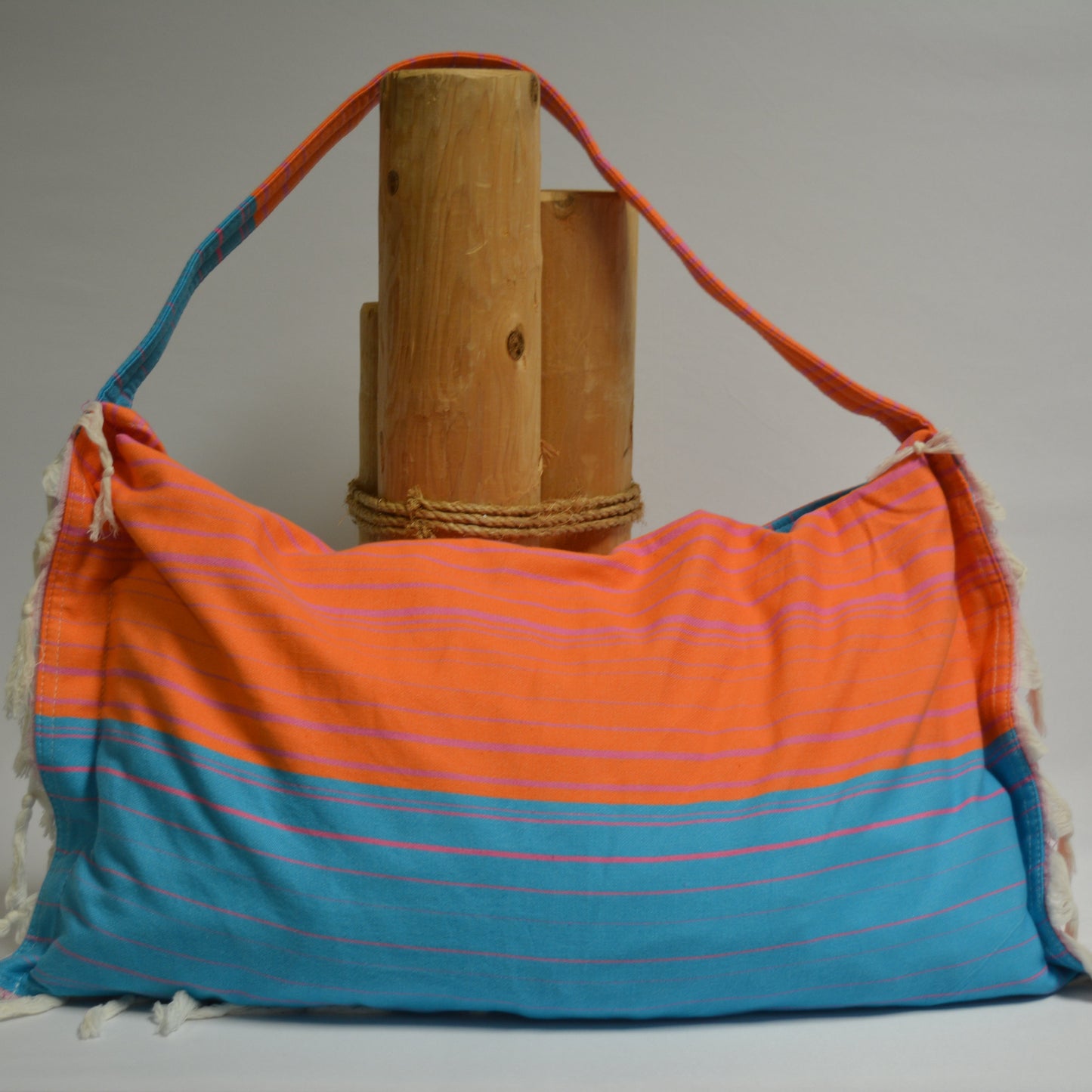 3 in 1 Turkish Cotton Beach Bag, Towel and Chair Cover