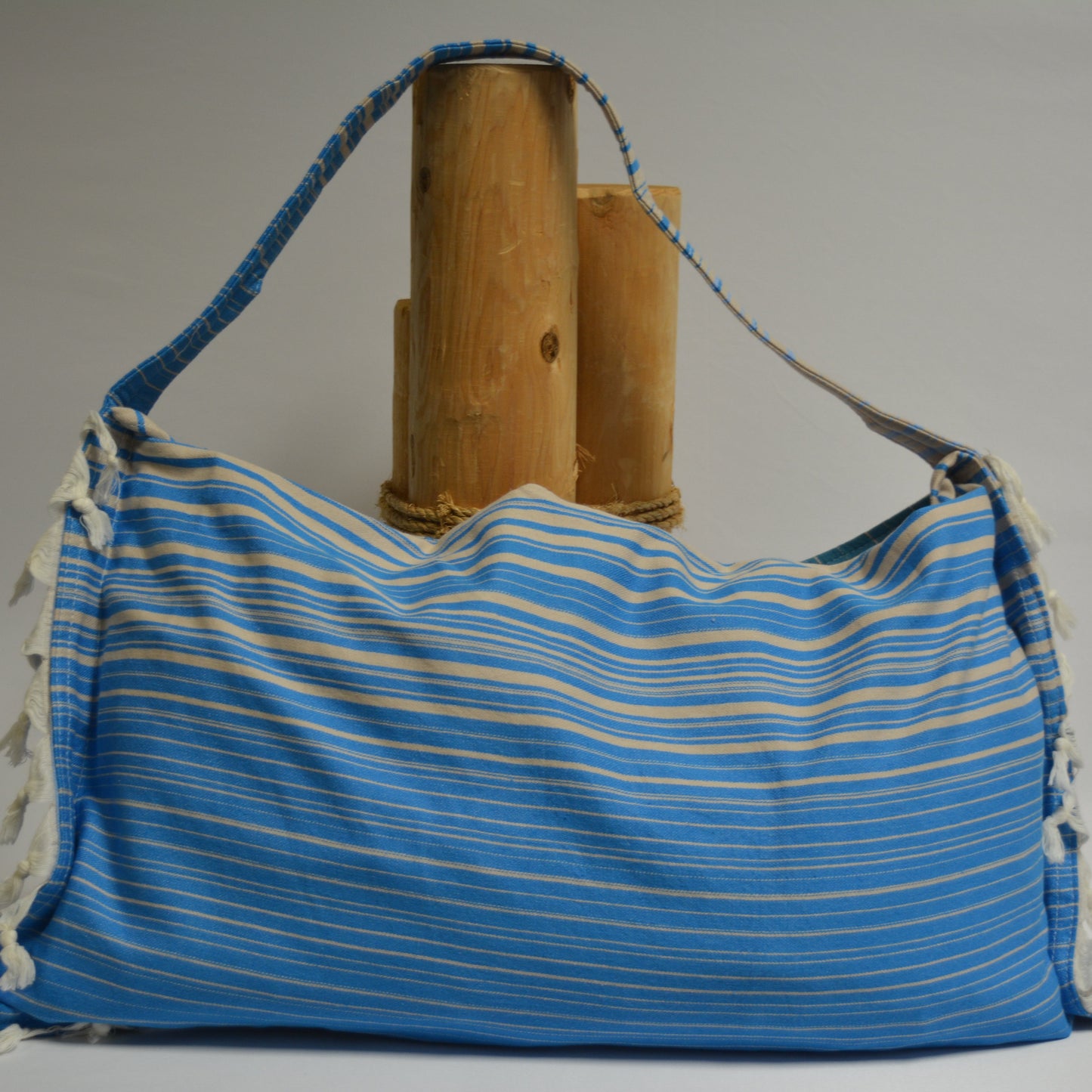 3 in 1 Turkish Cotton Beach Bag, Towel and Chair Cover