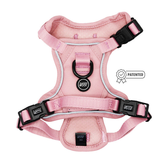 Dog Step-in Harness - Dusty Rose