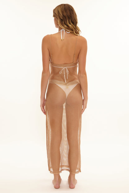 Dudley Maxi Dress - Nude