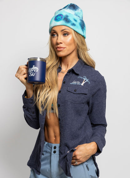Aspen 'Apres Ski Social Club' Button-Down Flannel Shirt