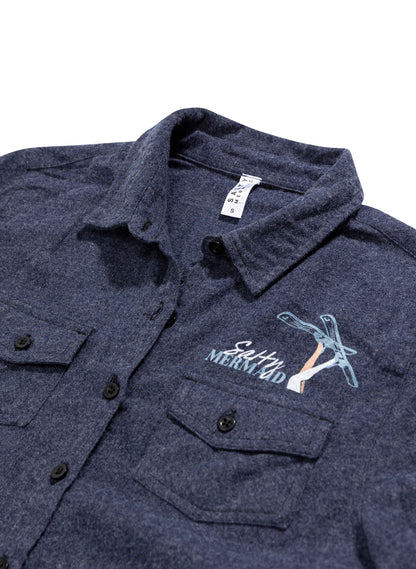 Aspen 'Apres Ski Social Club' Button-Down Flannel Shirt