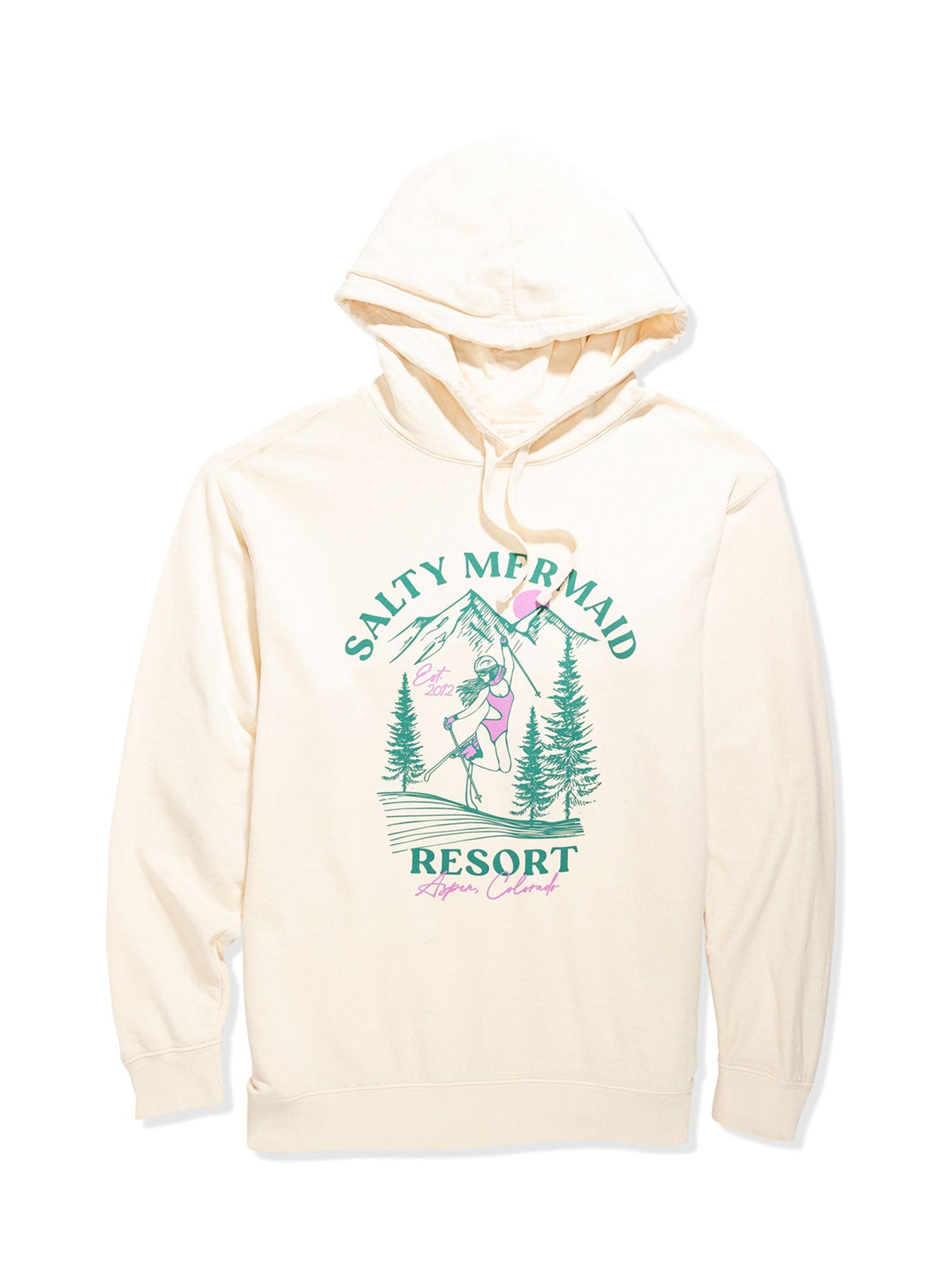 Aspen 'Salty Mermaid Resort' Hooded Long Sleeve