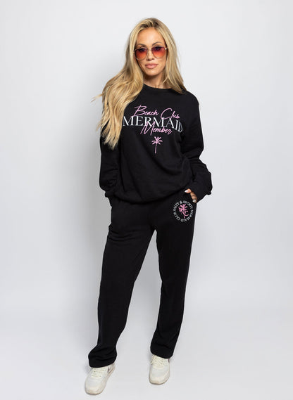 'Mermaid Beach Club' Crewneck Sweatshirt