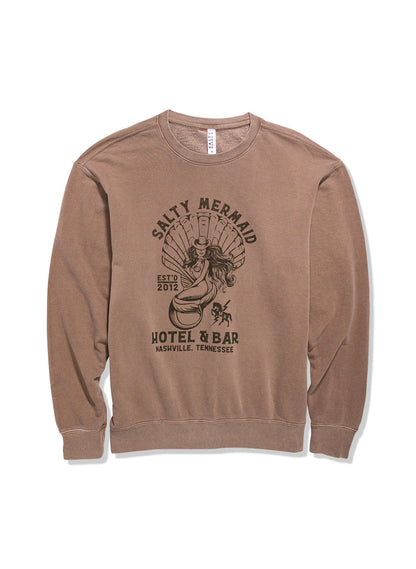 Nashville 'Salty Mermaid Hotel & Bar' Crewneck Sweatshirt