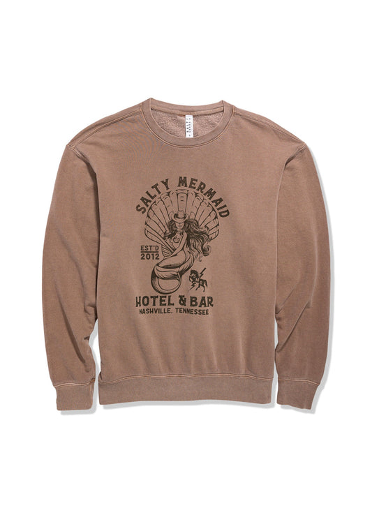 Nashville 'Salty Mermaid Hotel & Bar' Crewneck Sweatshirt