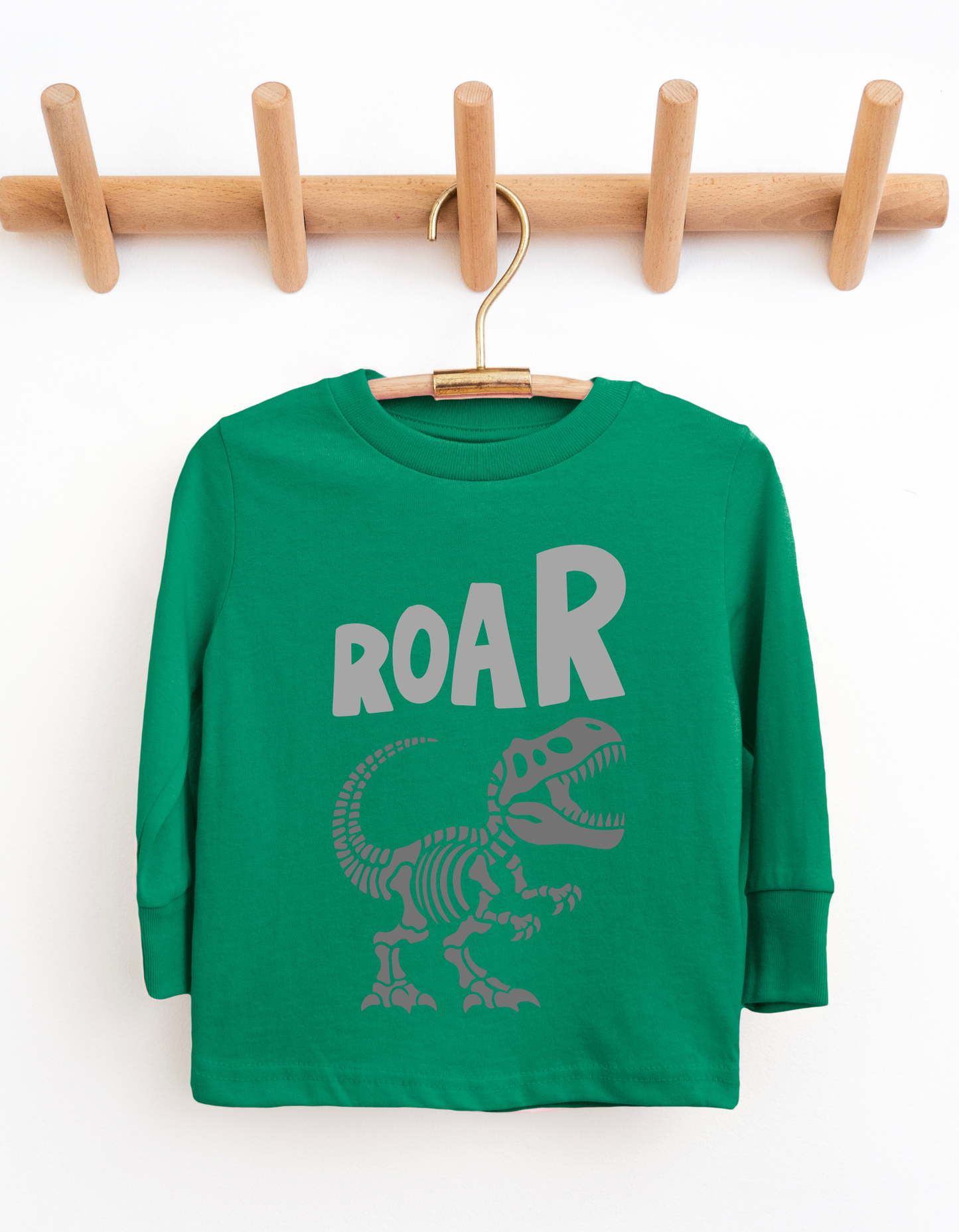 Dino Roar Youth & Toddler Long Sleeve Graphic Tee