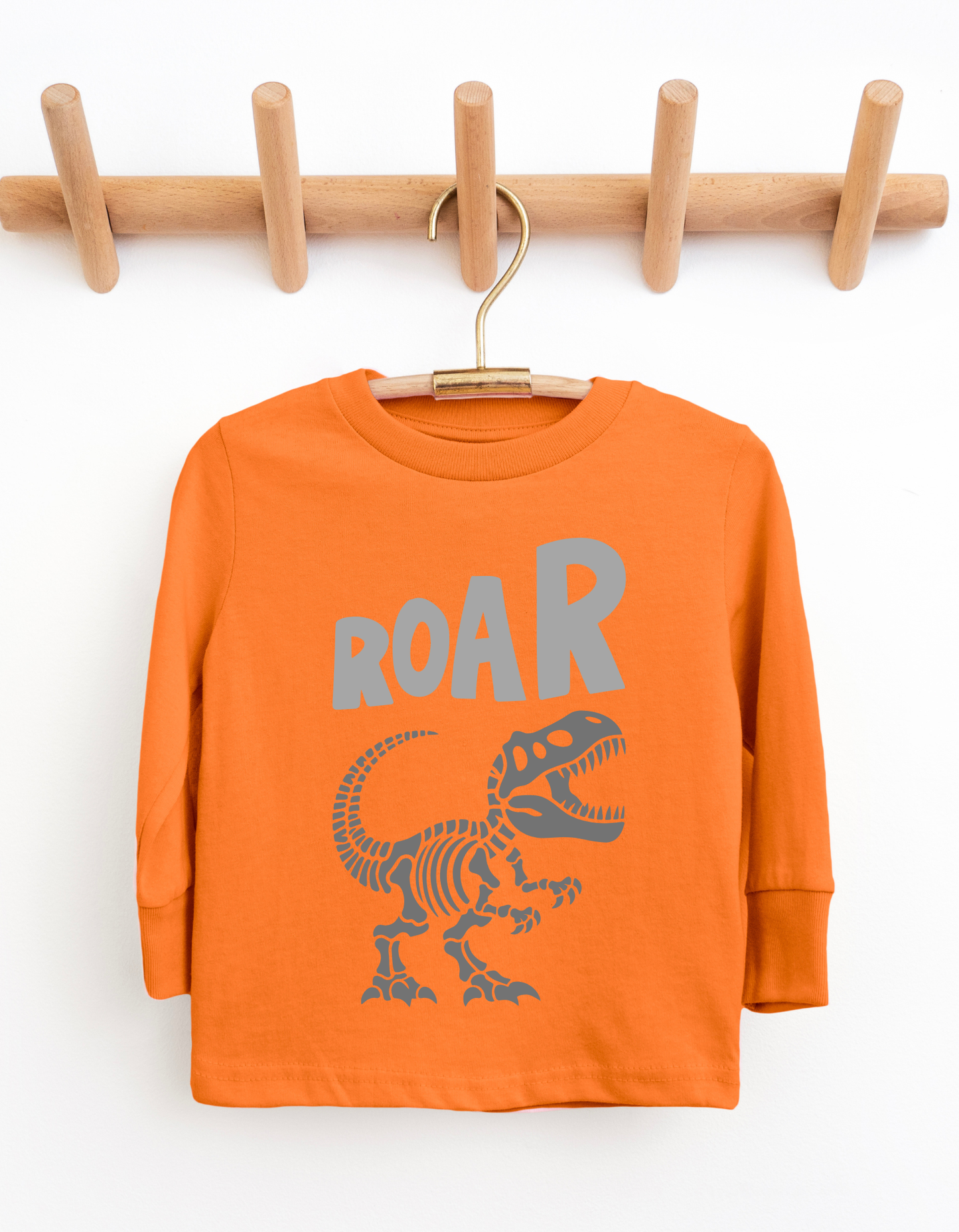 Dino Roar Youth & Toddler Long Sleeve Graphic Tee