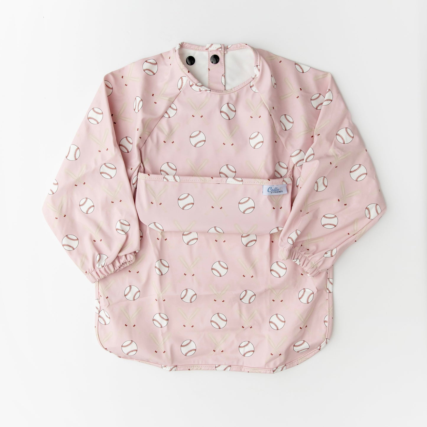 The Grayson Long Sleeve Bib - Baseball